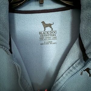 Black dog quarter zip